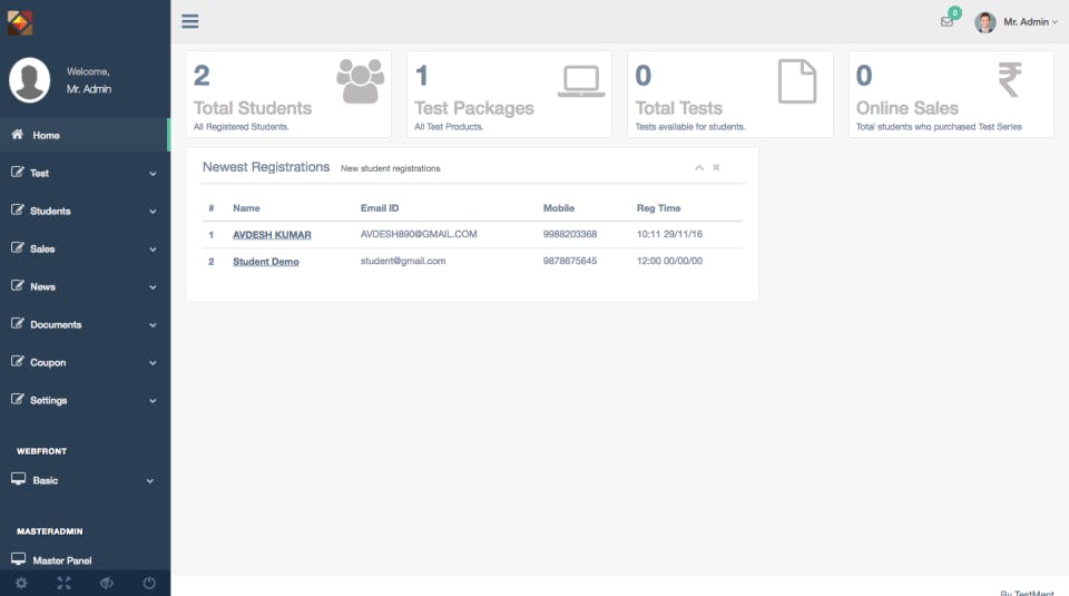 TestMent Screenshot 3
