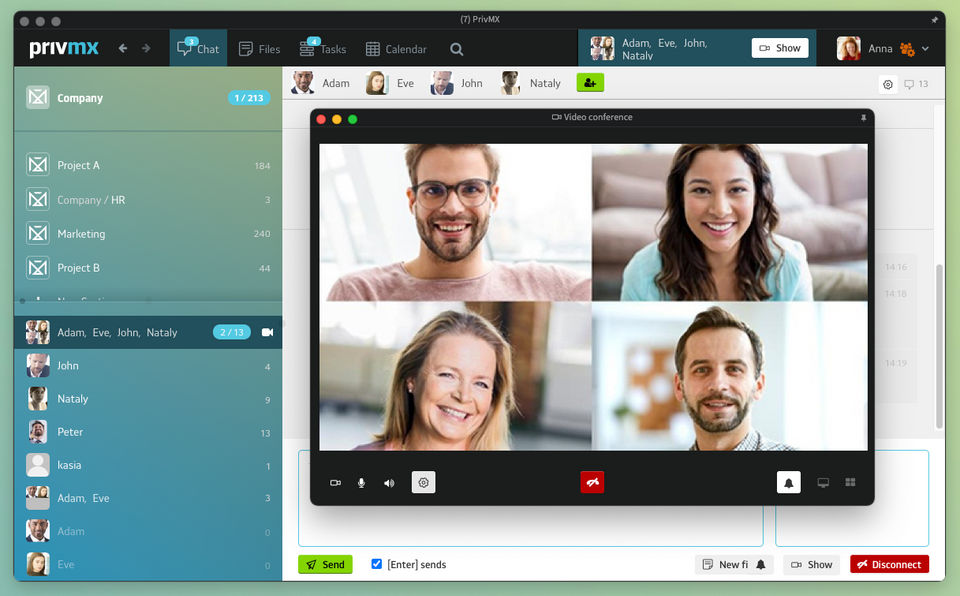 PrivMX Screenshot 1