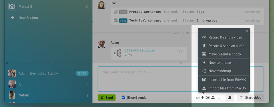 PrivMX Screenshot 3