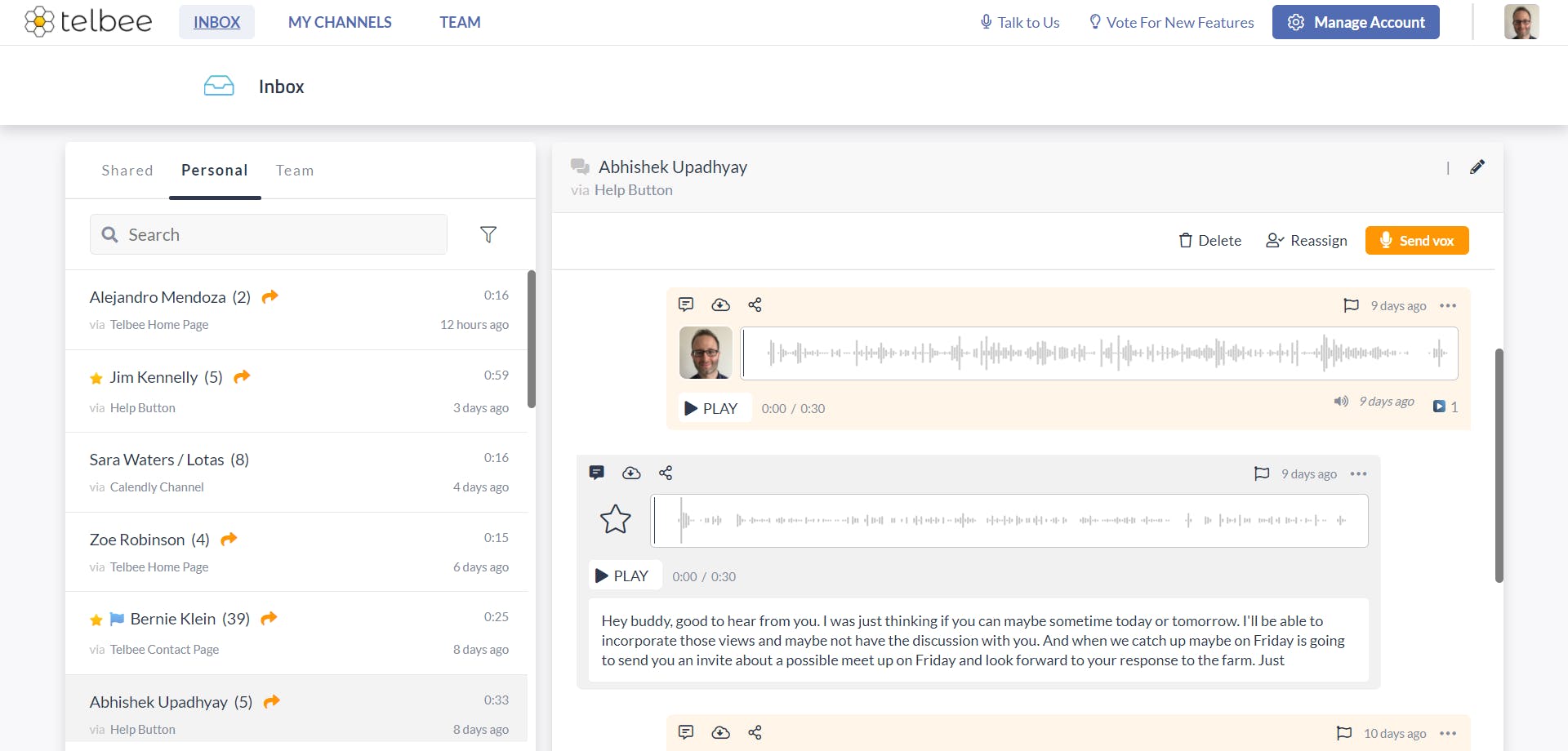 telbee Screenshot 2