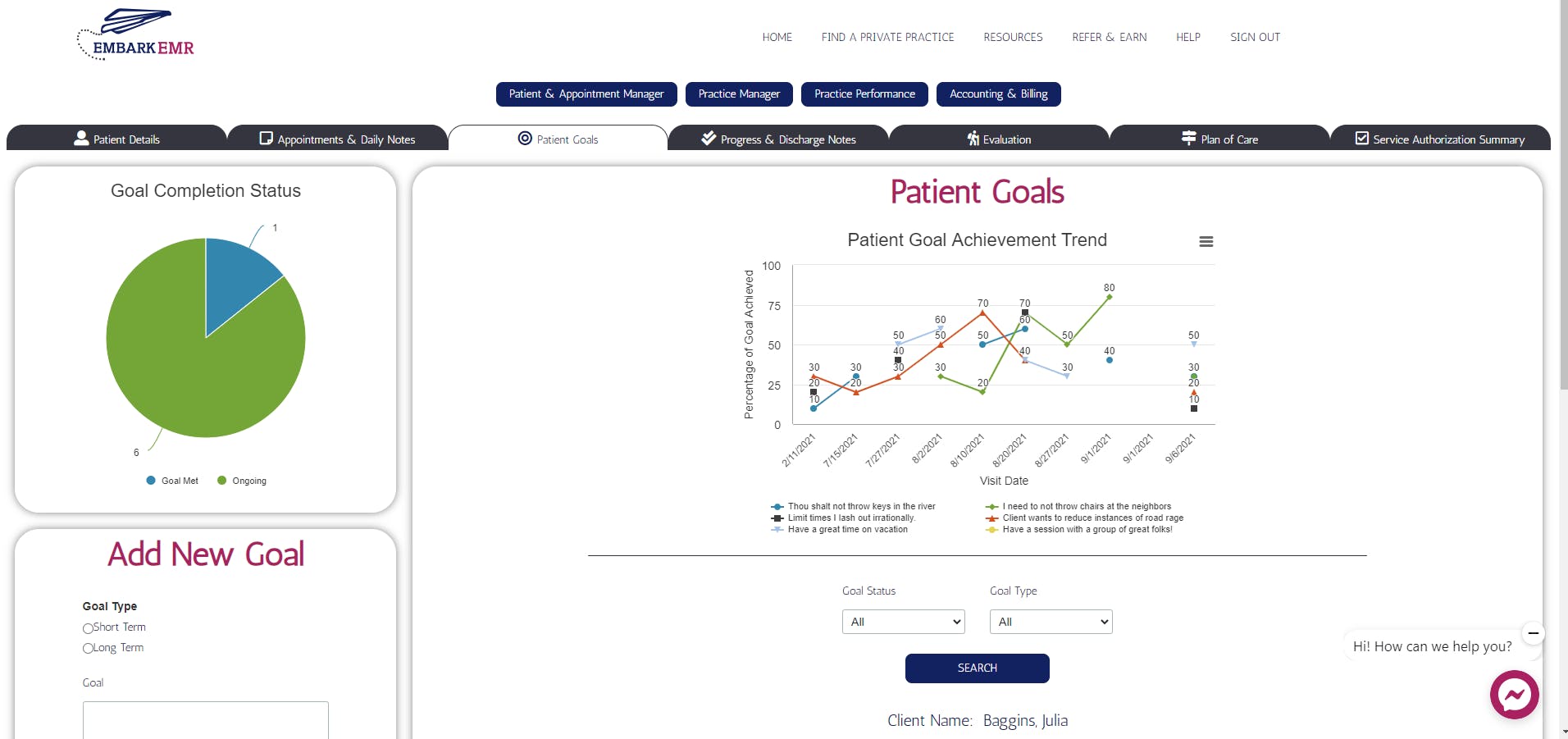 EmbarkEMR Screenshot 4