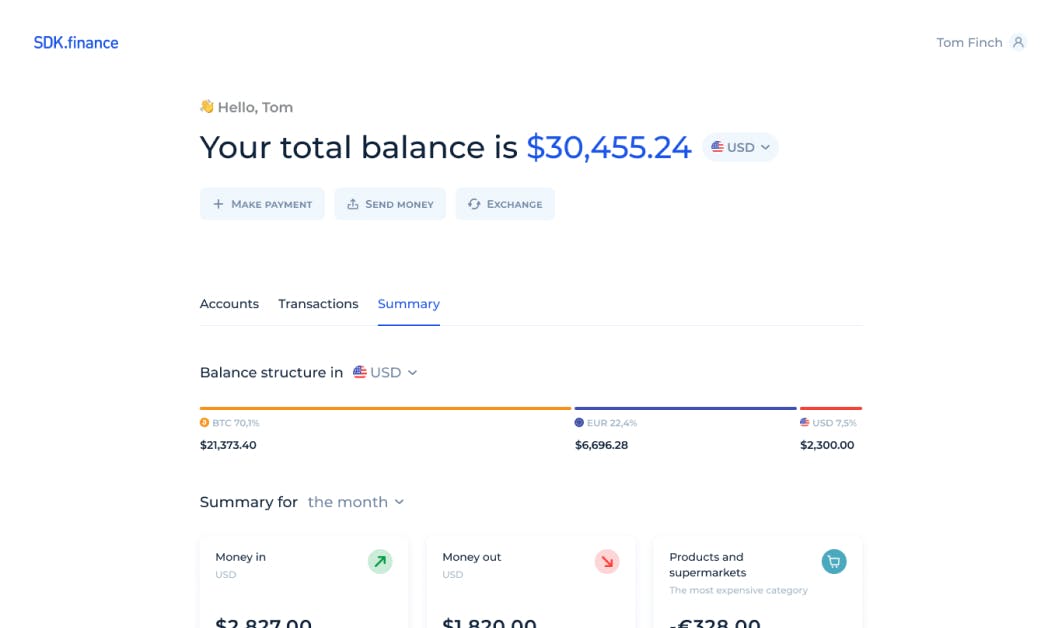 SDK.finance Screenshot 1