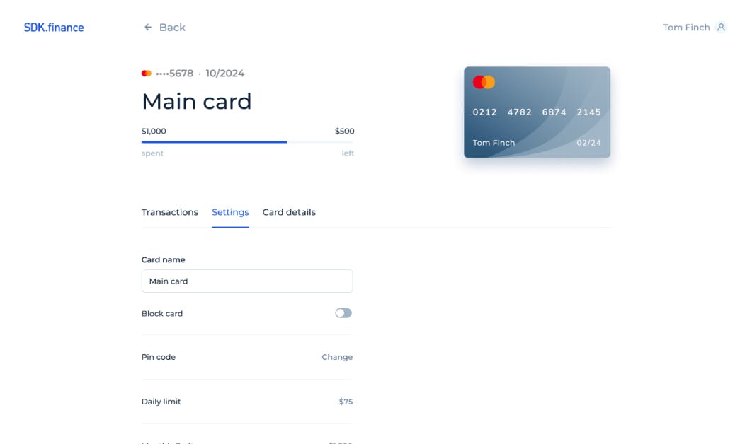 SDK.finance Screenshot 3