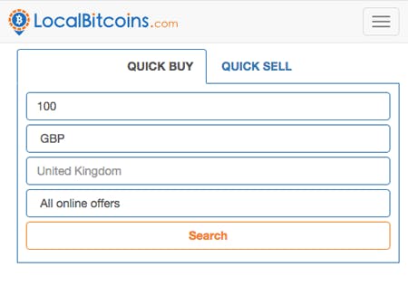 LocalBitcoins Screenshot 2