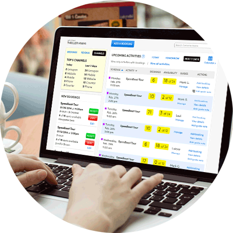 Peek PRO Tour Operator Software Screenshot 1