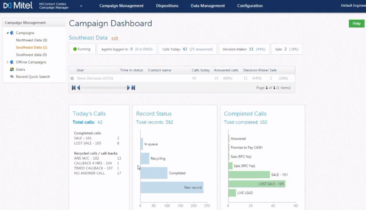 MiContact Center Business Screenshot 1