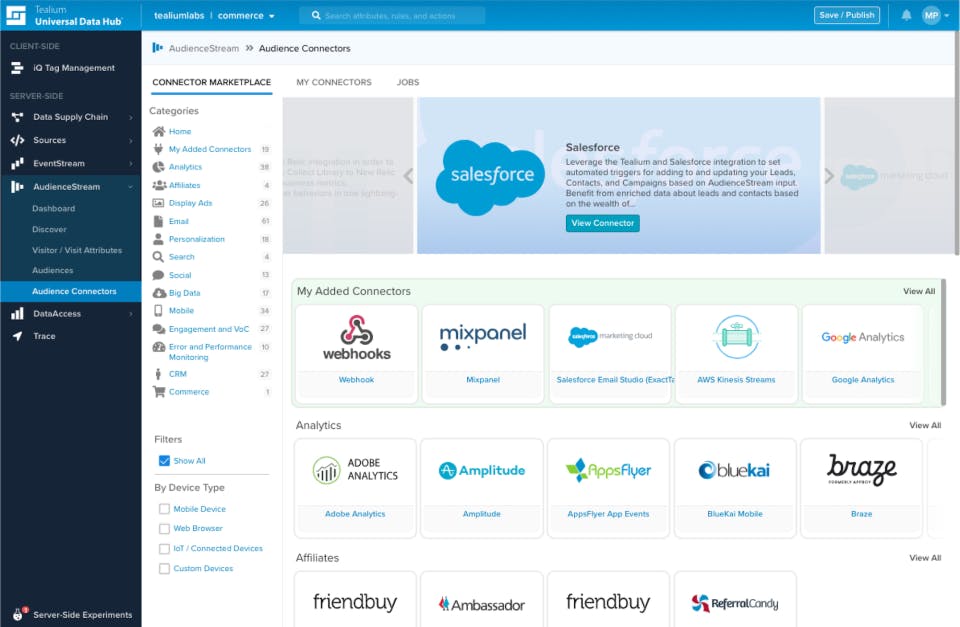 Tealium Customer Data Hub Screenshot 4