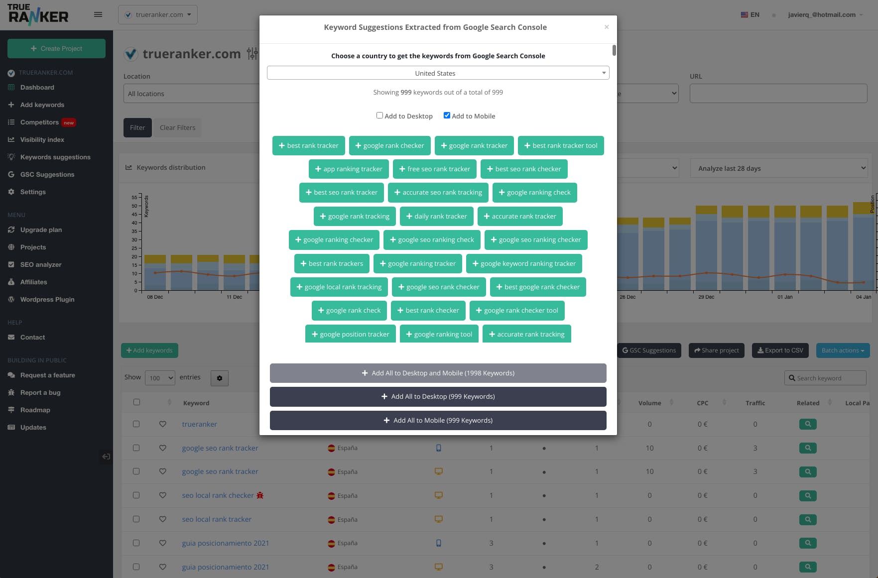 TrueRanker Screenshot 3