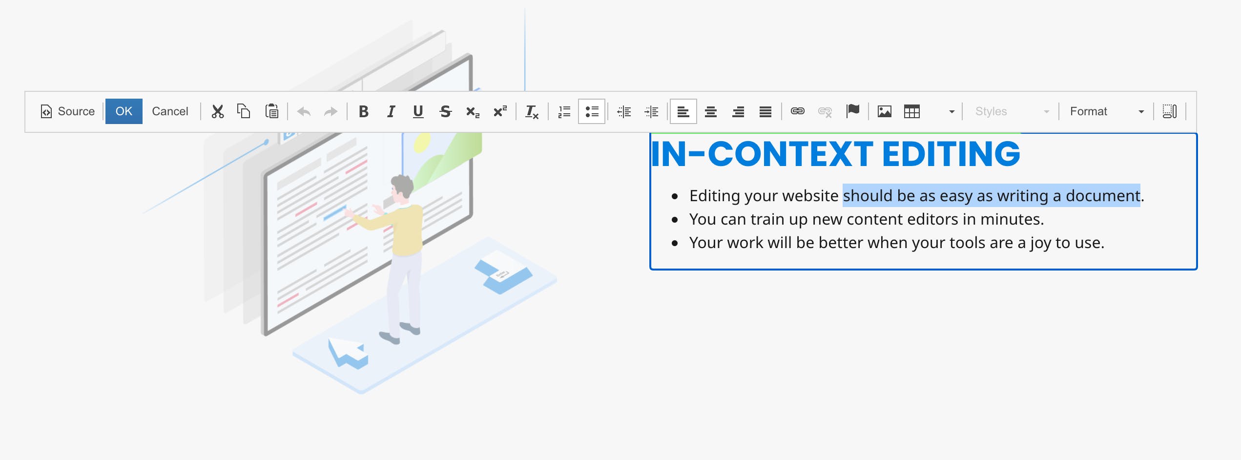 Concrete CMS Screenshot 2