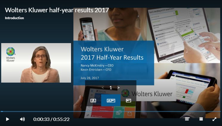 Company Webcast Screenshot 4