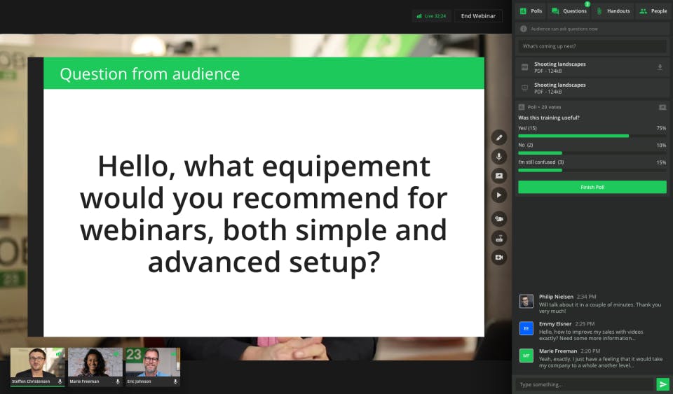 TwentyThree Webinars Screenshot 4