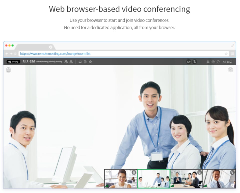 RemoteMeeting Screenshot 1