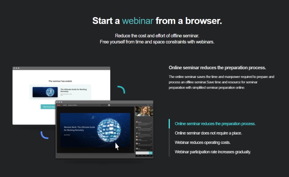 RemoteSeminar Screenshot 2