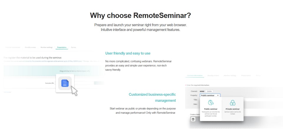 RemoteSeminar Screenshot 3