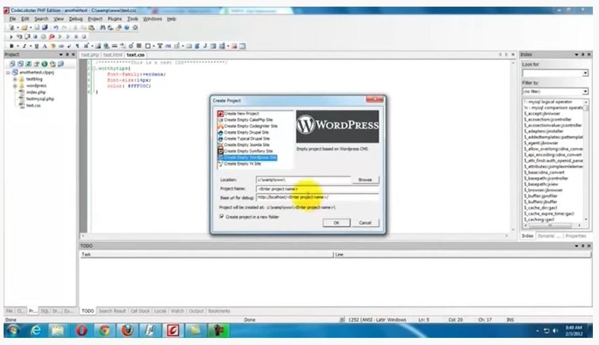 Codelobster Screenshot 3