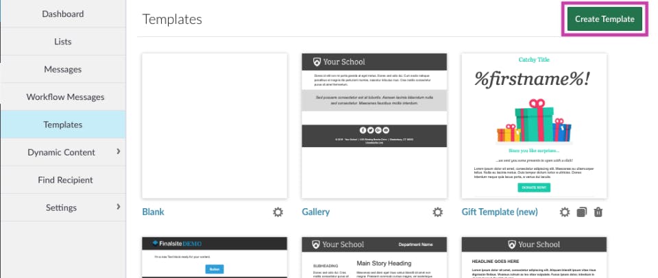 Finalsite Apply Screenshot 2