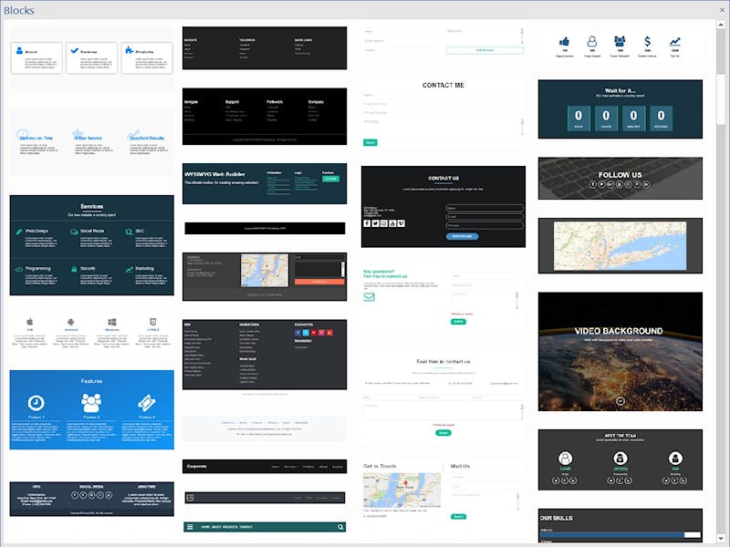 WYSIWYG Web Builder Screenshot 2