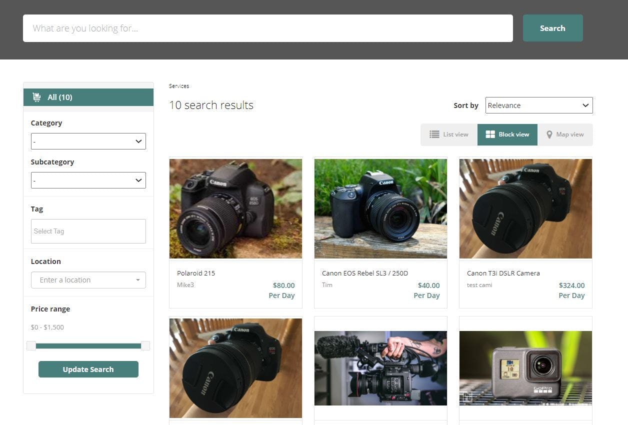My Marketplace Builder Screenshot 3