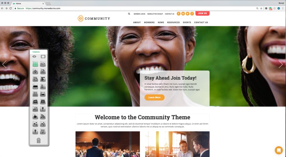 Morweb.org Screenshot 2