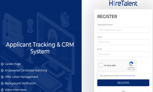 HireTalent - AI Hiring Platform Screenshot 1