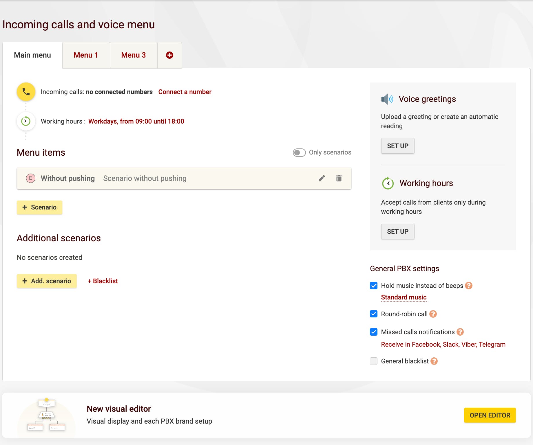 Zadarma Screenshot 2