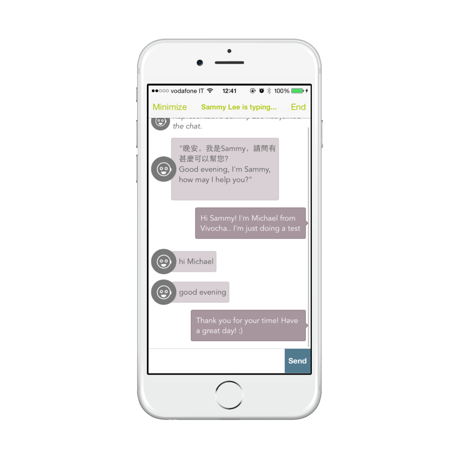 Vivocha Screenshot 5