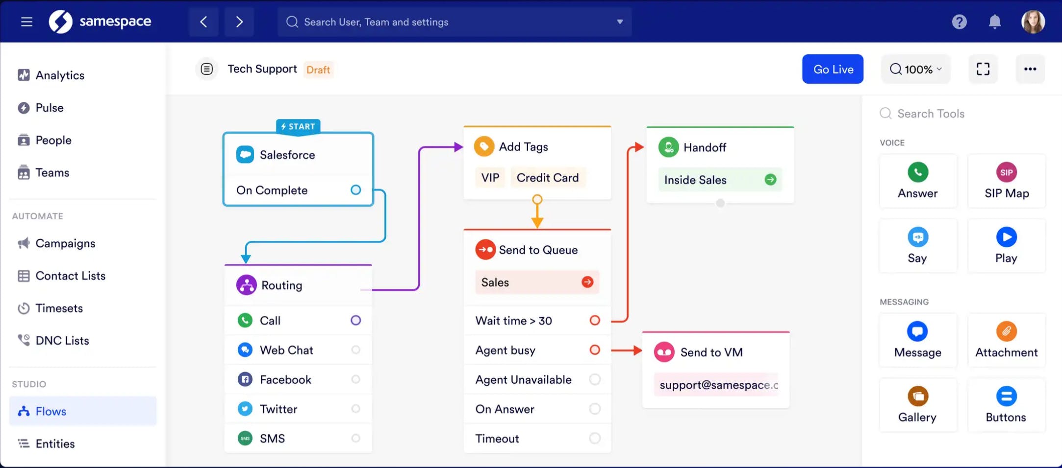 Samespace Screenshot 1