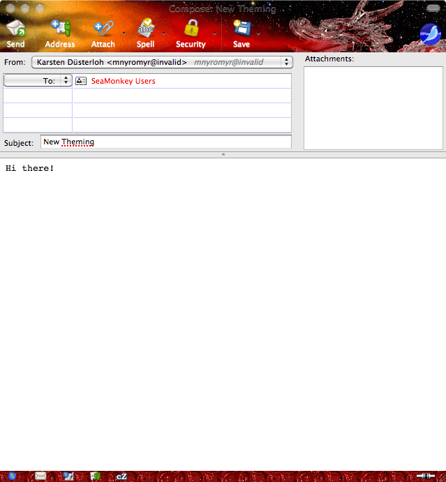 SeaMonkey Suite Screenshot 3