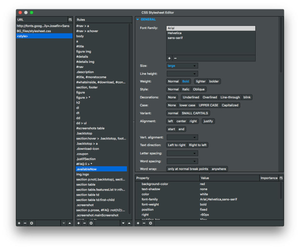 BlueGriffon Screenshot 3