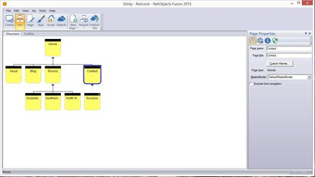 NetObjects Fusion Screenshot 4