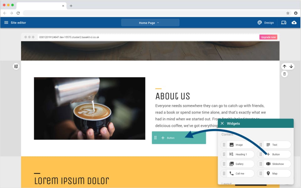 Go Sitebuilder Screenshot 1