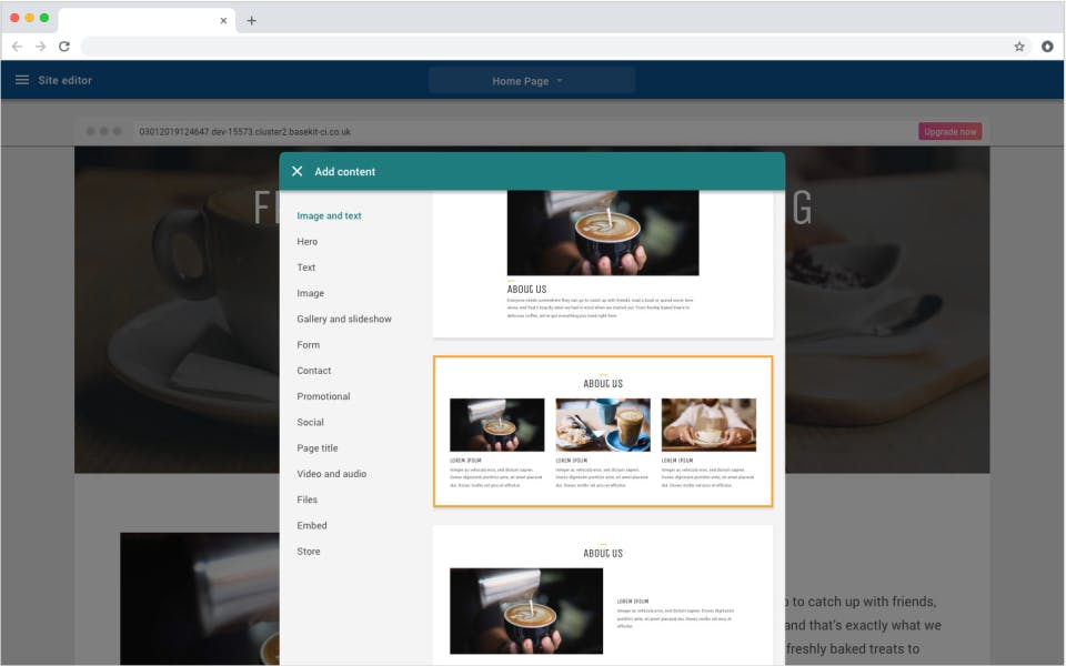 Go Sitebuilder Screenshot 2