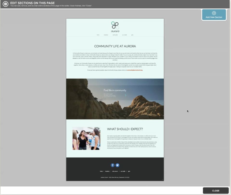 Clover Sites Screenshot 3
