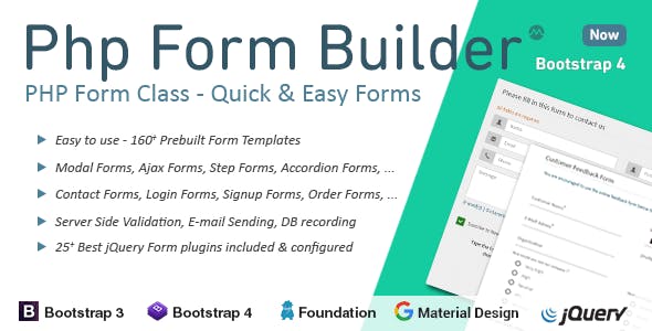 PHP Form Builder Screenshot 2