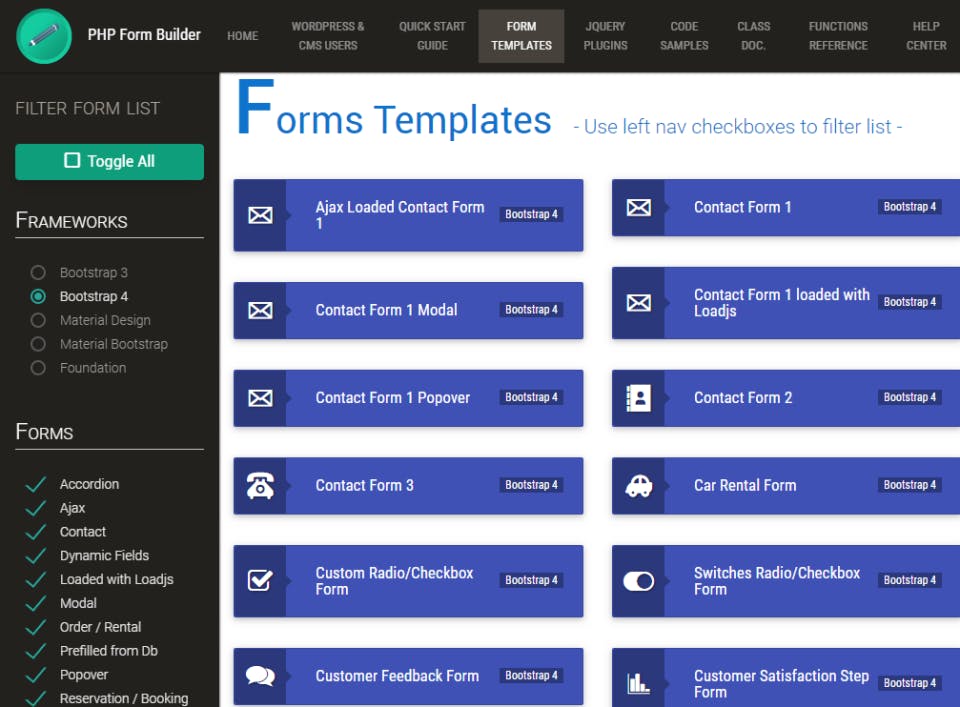 PHP Form Builder Screenshot 5