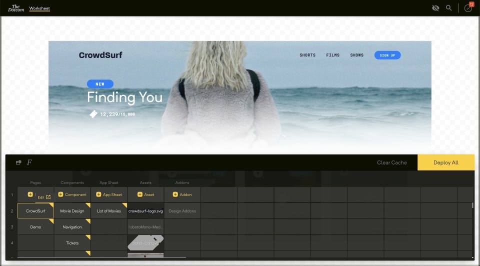 The.com Screenshot 2
