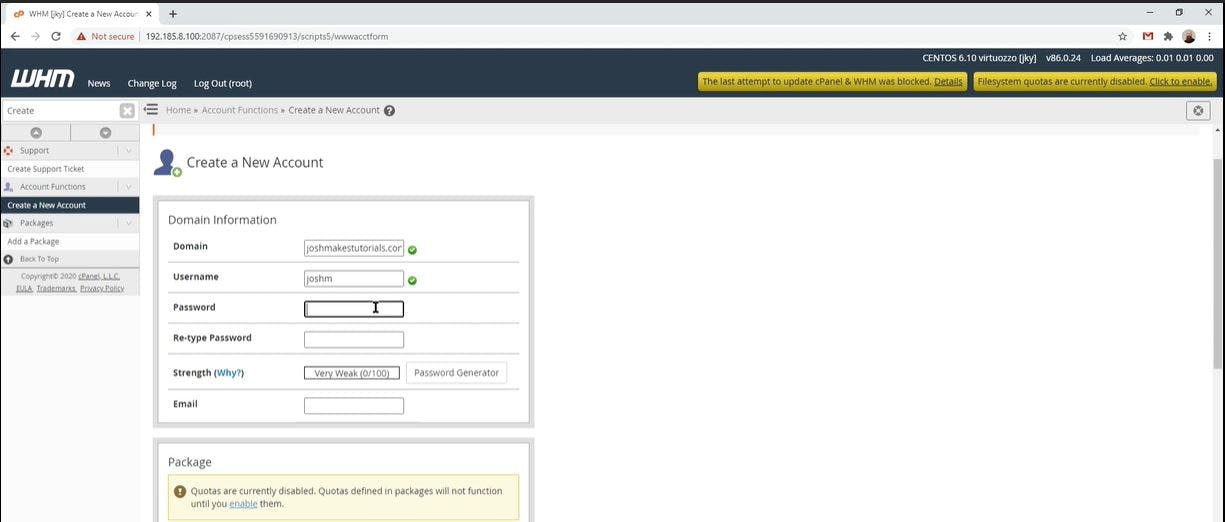 HostGator Screenshot 1
