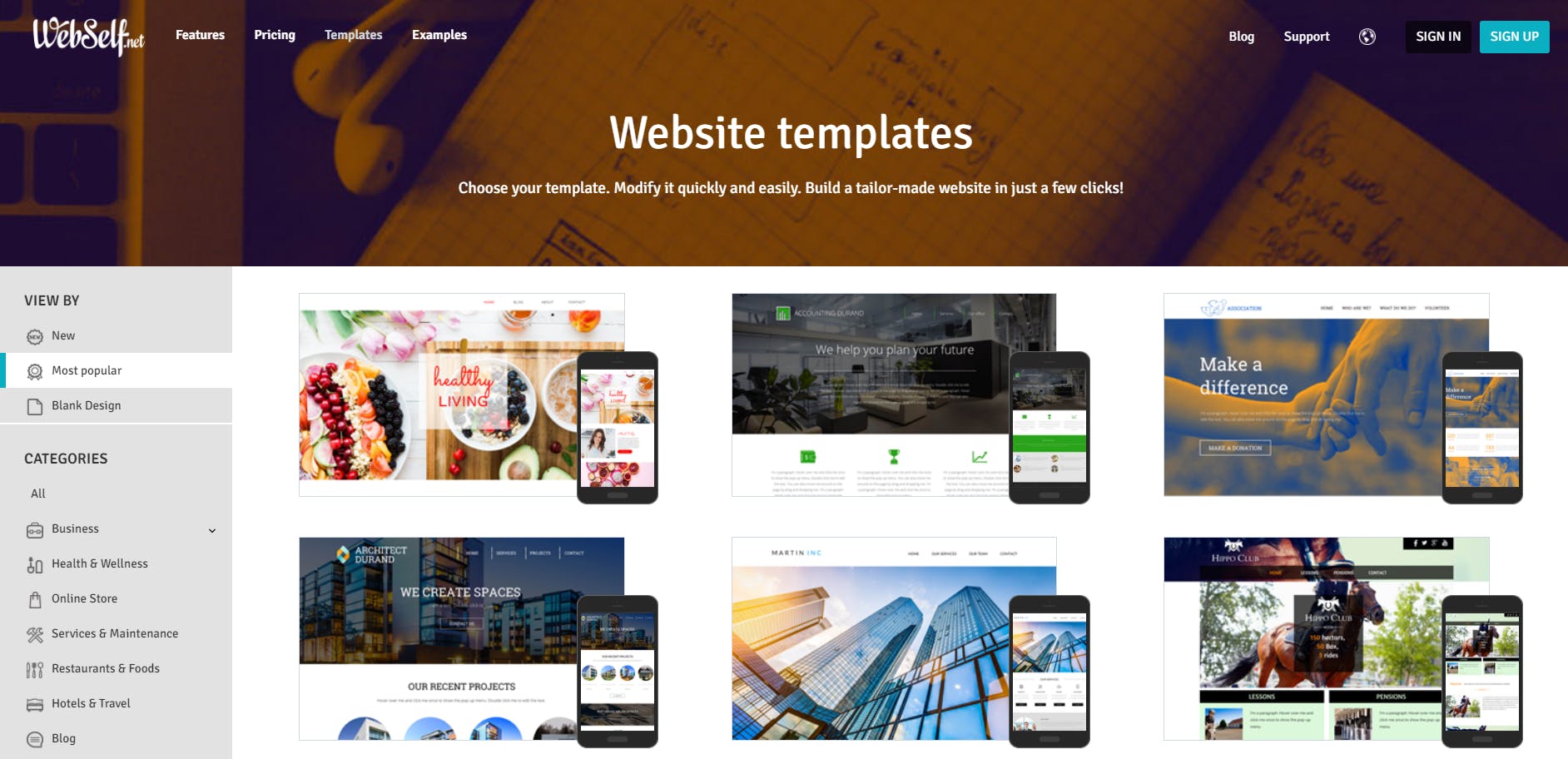 WebSelf Screenshot 4