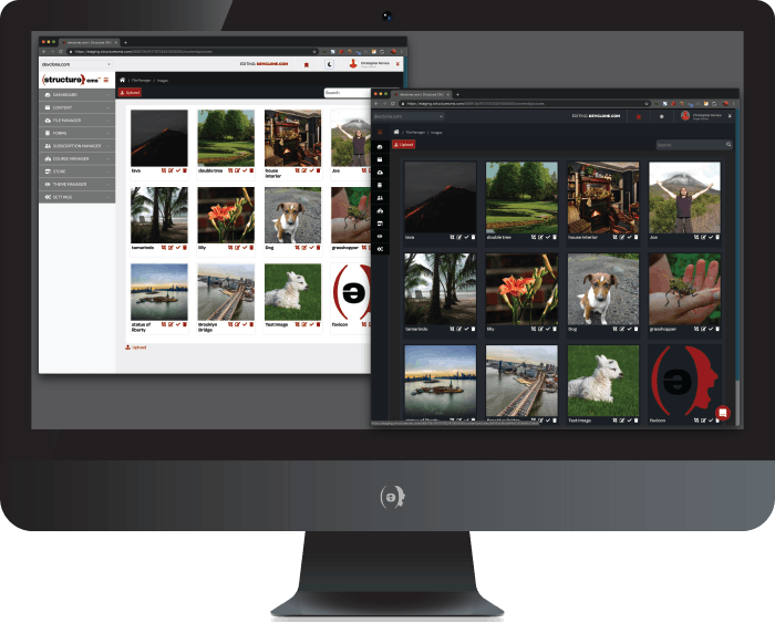 Structure CMS Screenshot 2