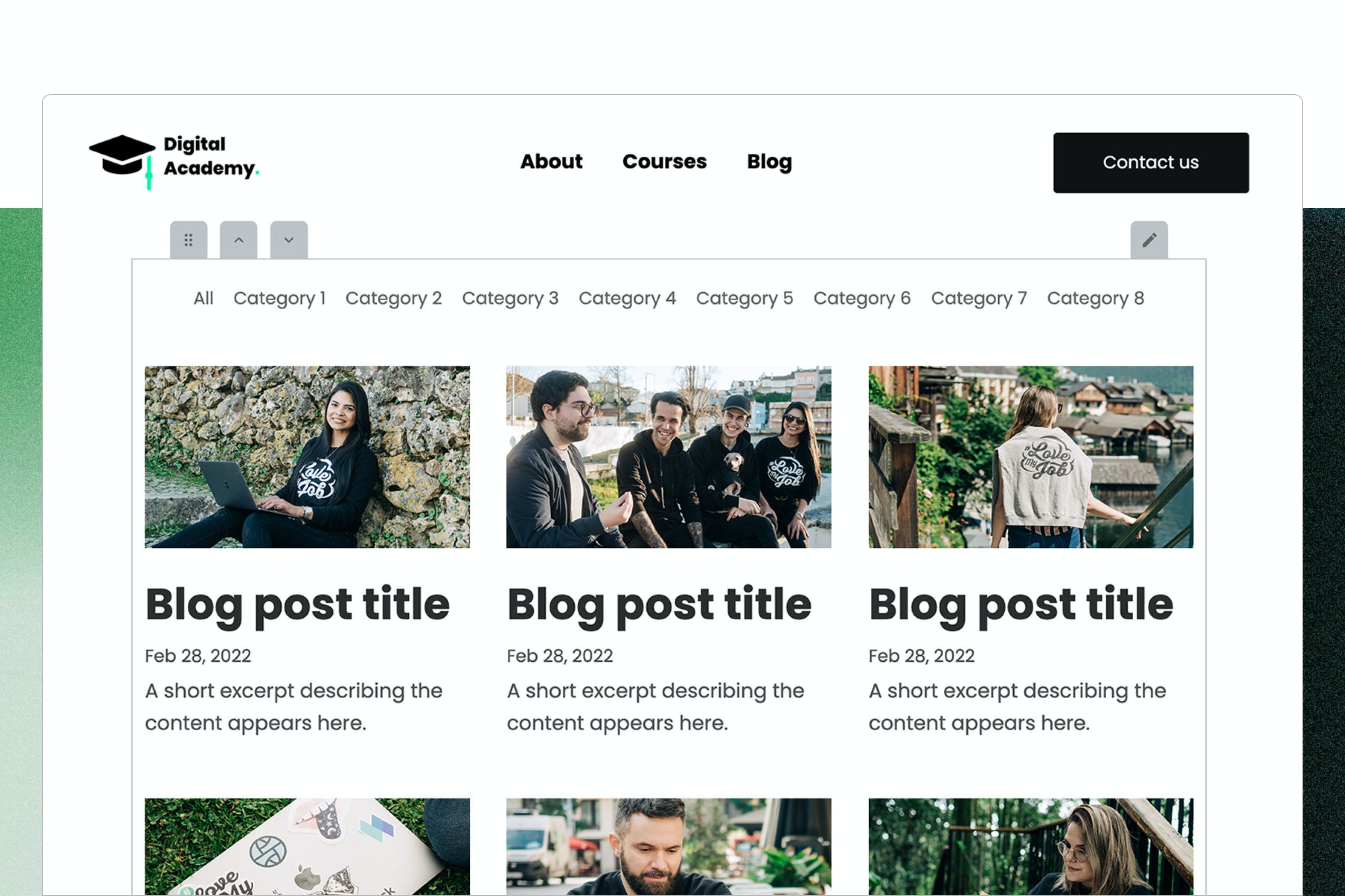 MailerLite Website Builder Screenshot 4