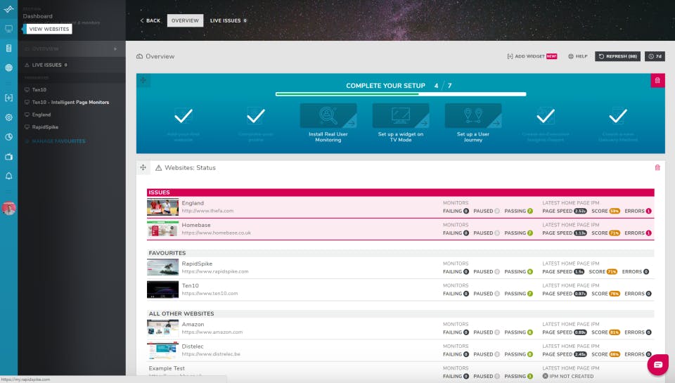 RapidSpike Screenshot 1