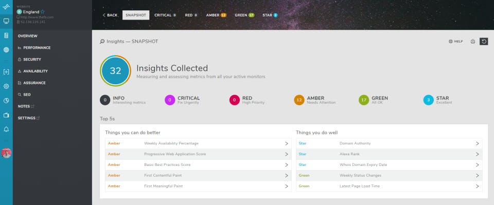 RapidSpike Screenshot 2