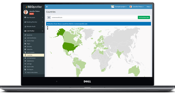 SEOprofiler Screenshot 2