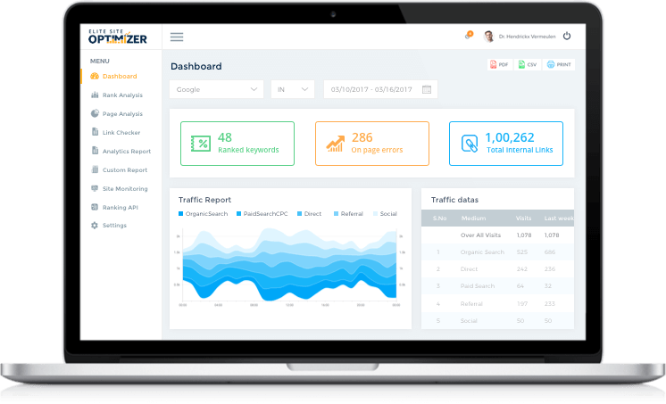 Elite Site Optimizer Screenshot 2