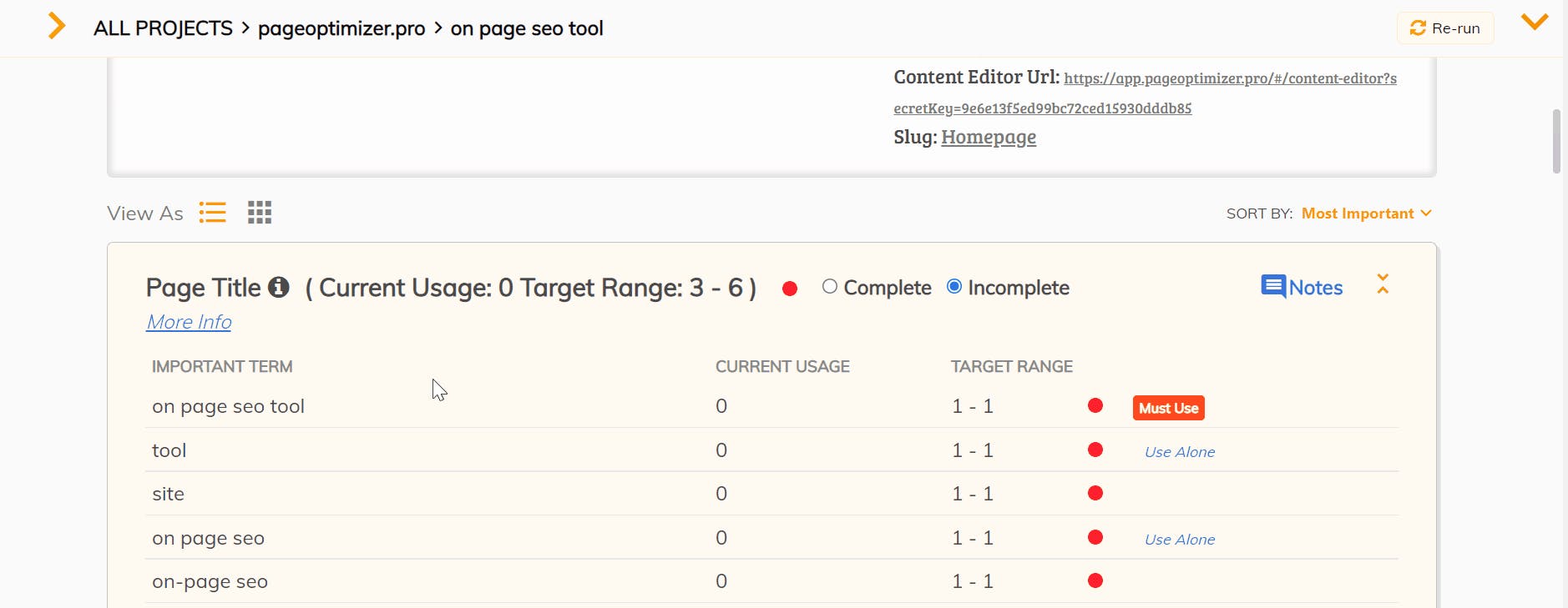 PageOptimizer Pro Screenshot 2