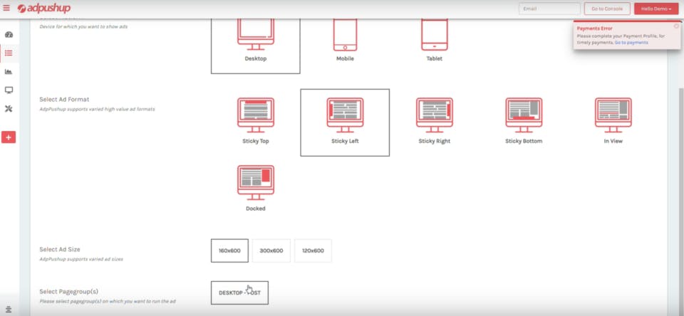 AdPushup Screenshot 2