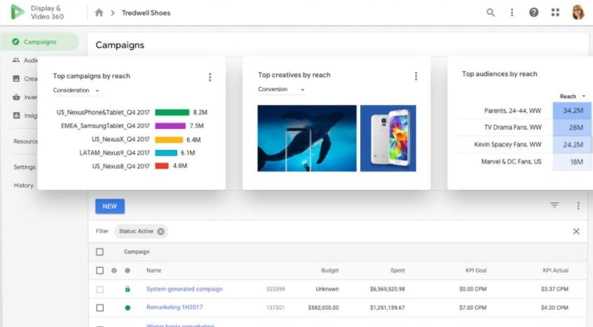 Google Marketing Platform Screenshot 2