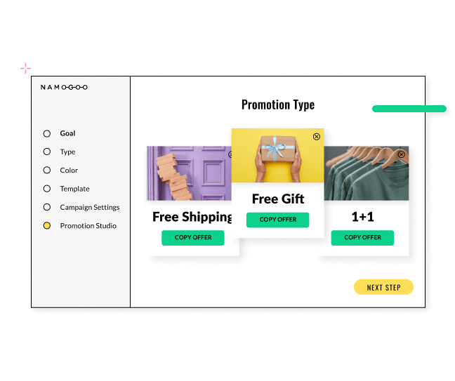 Intent-Based Promotions Screenshot 1