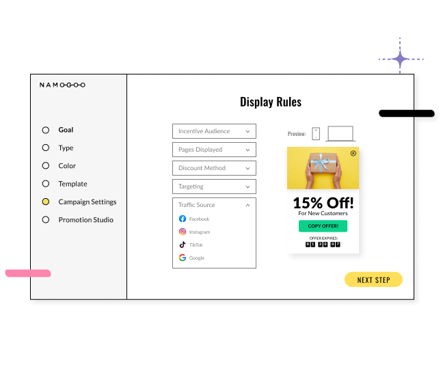 Intent-Based Promotions Screenshot 5