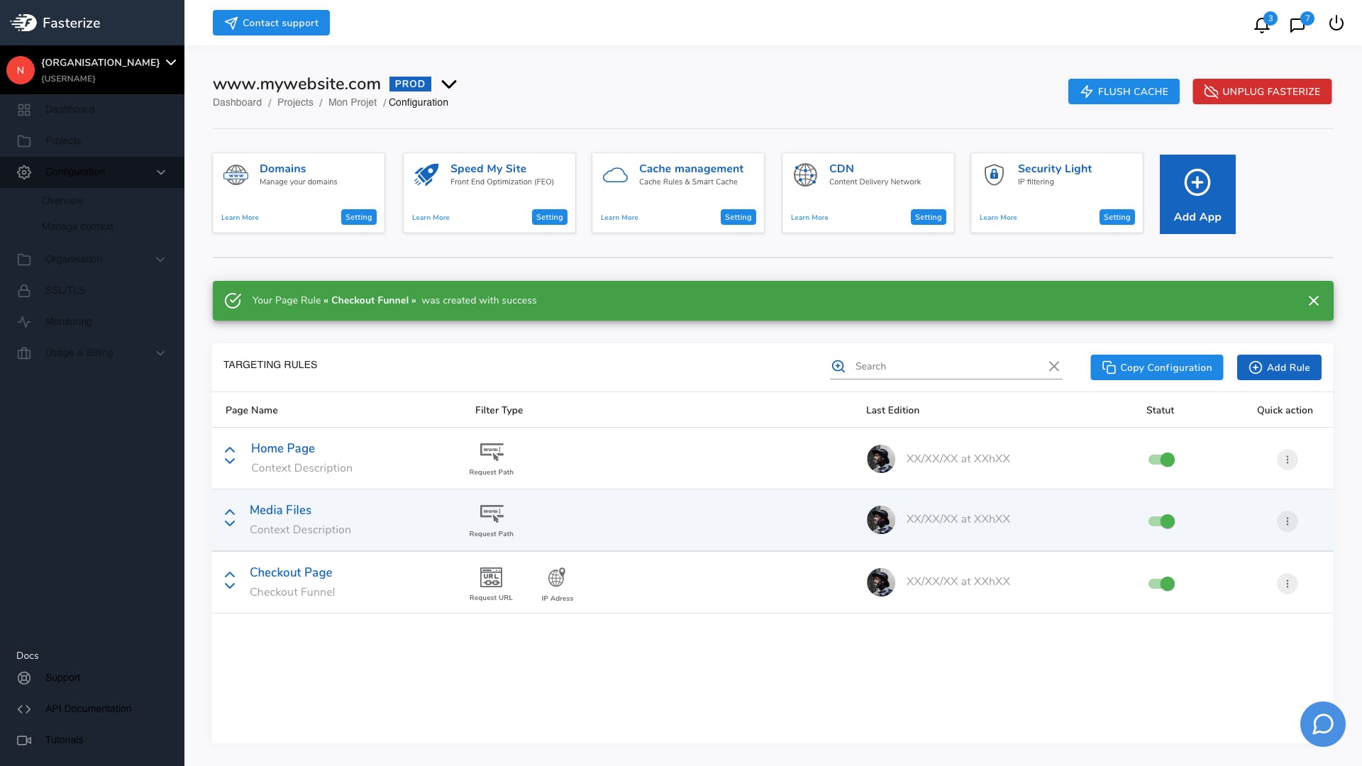 Fasterize Screenshot 1